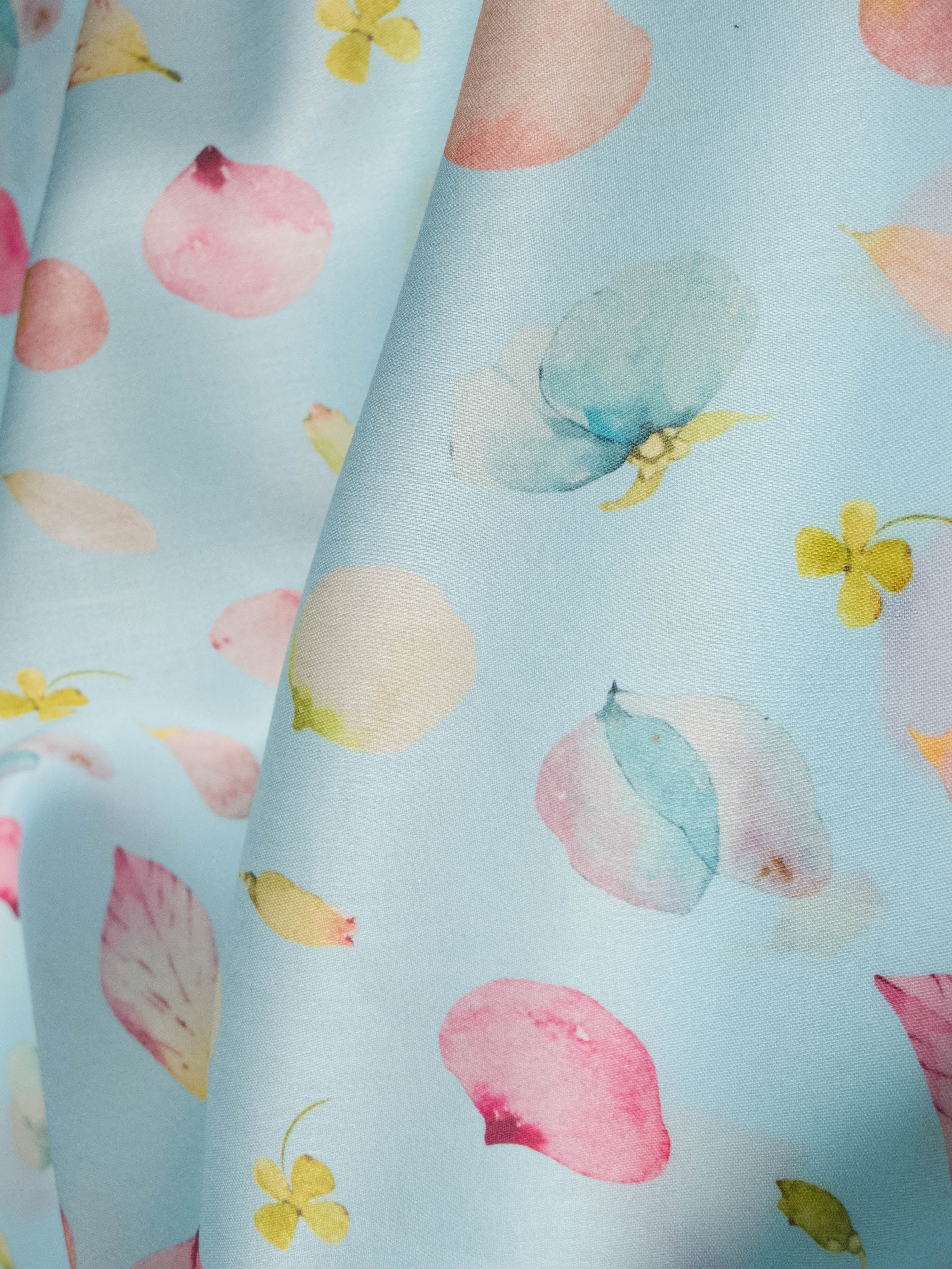 cotton with silk