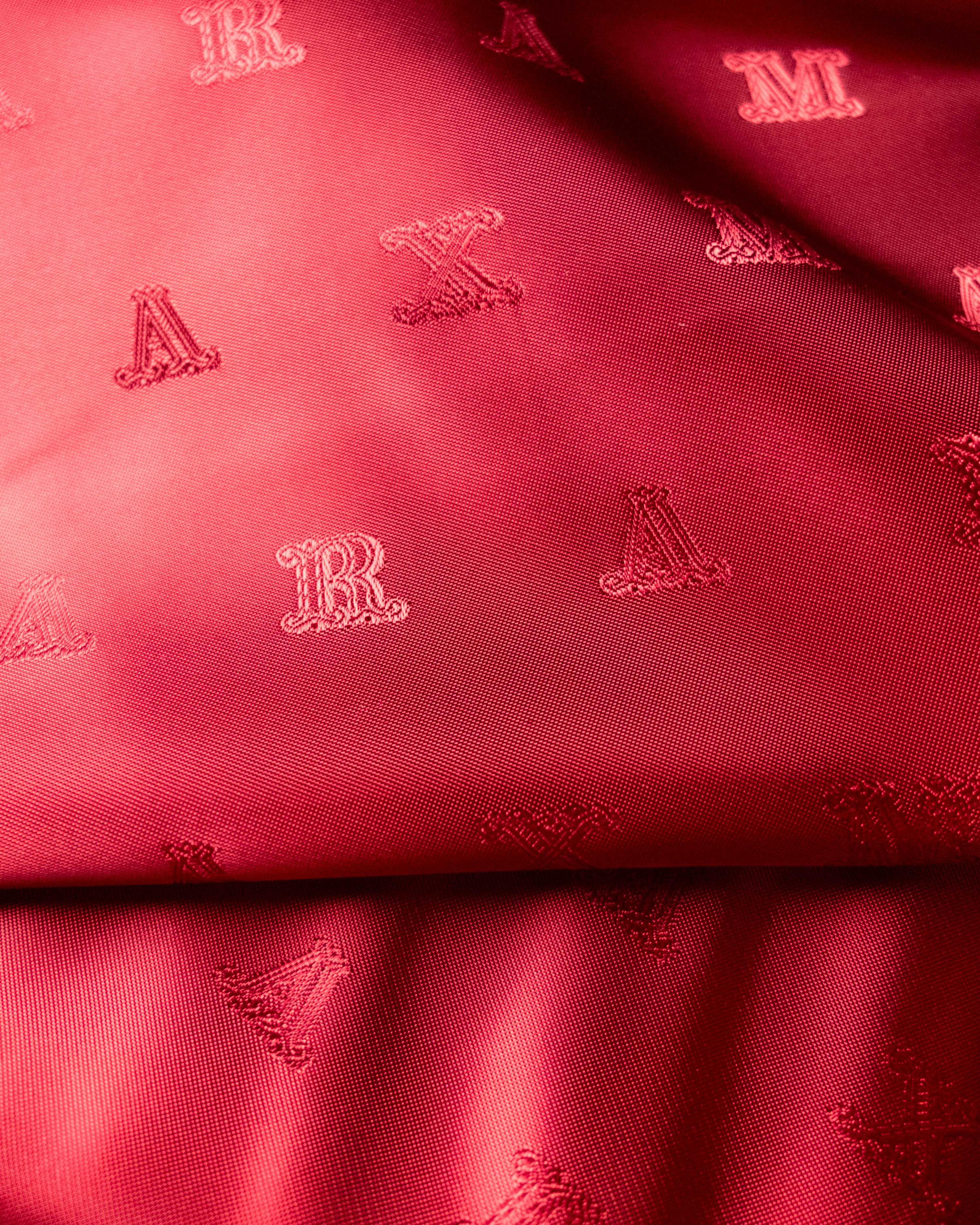 MM viscose lining bordo red