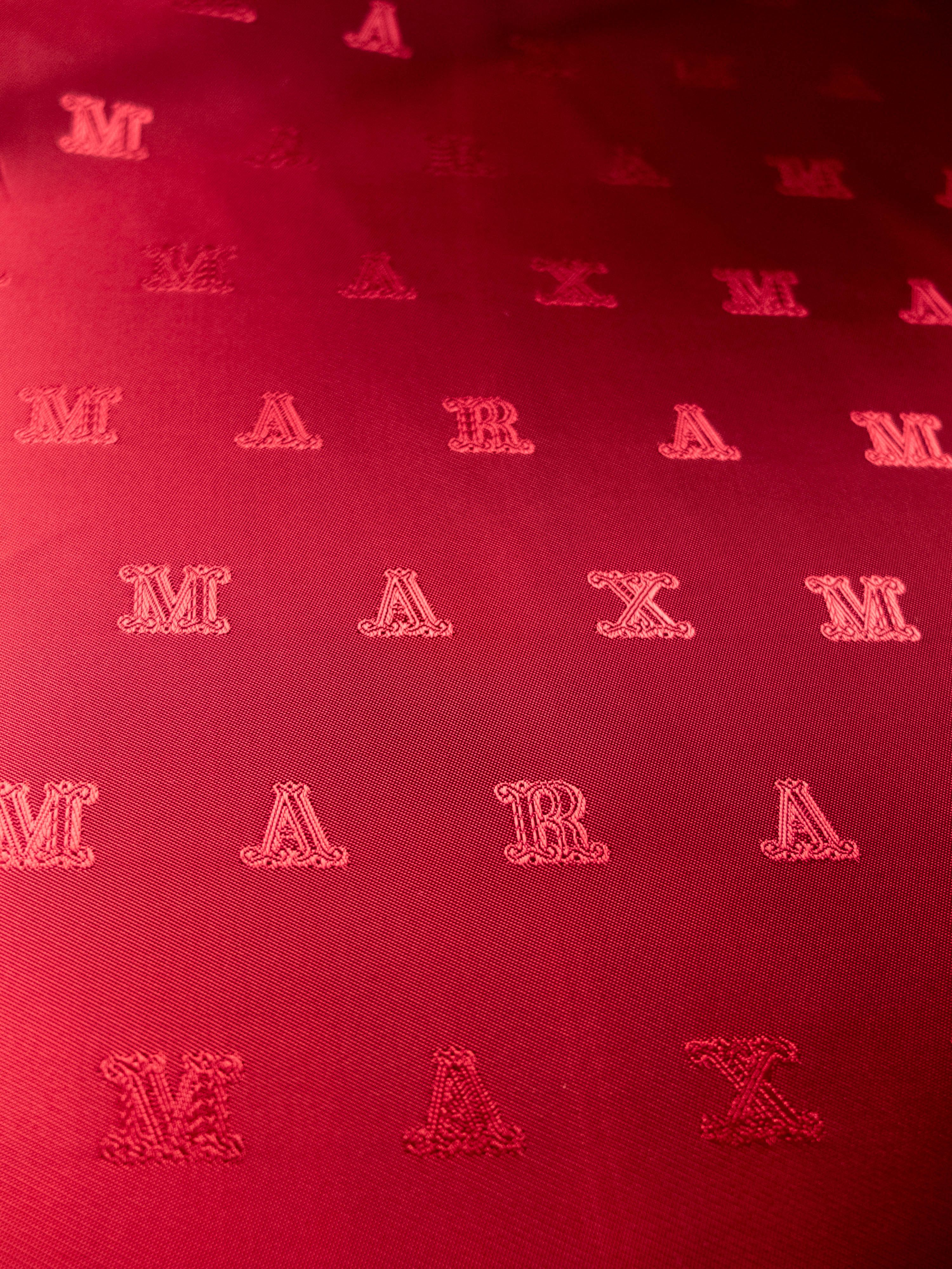 MM viscose lining bordo red