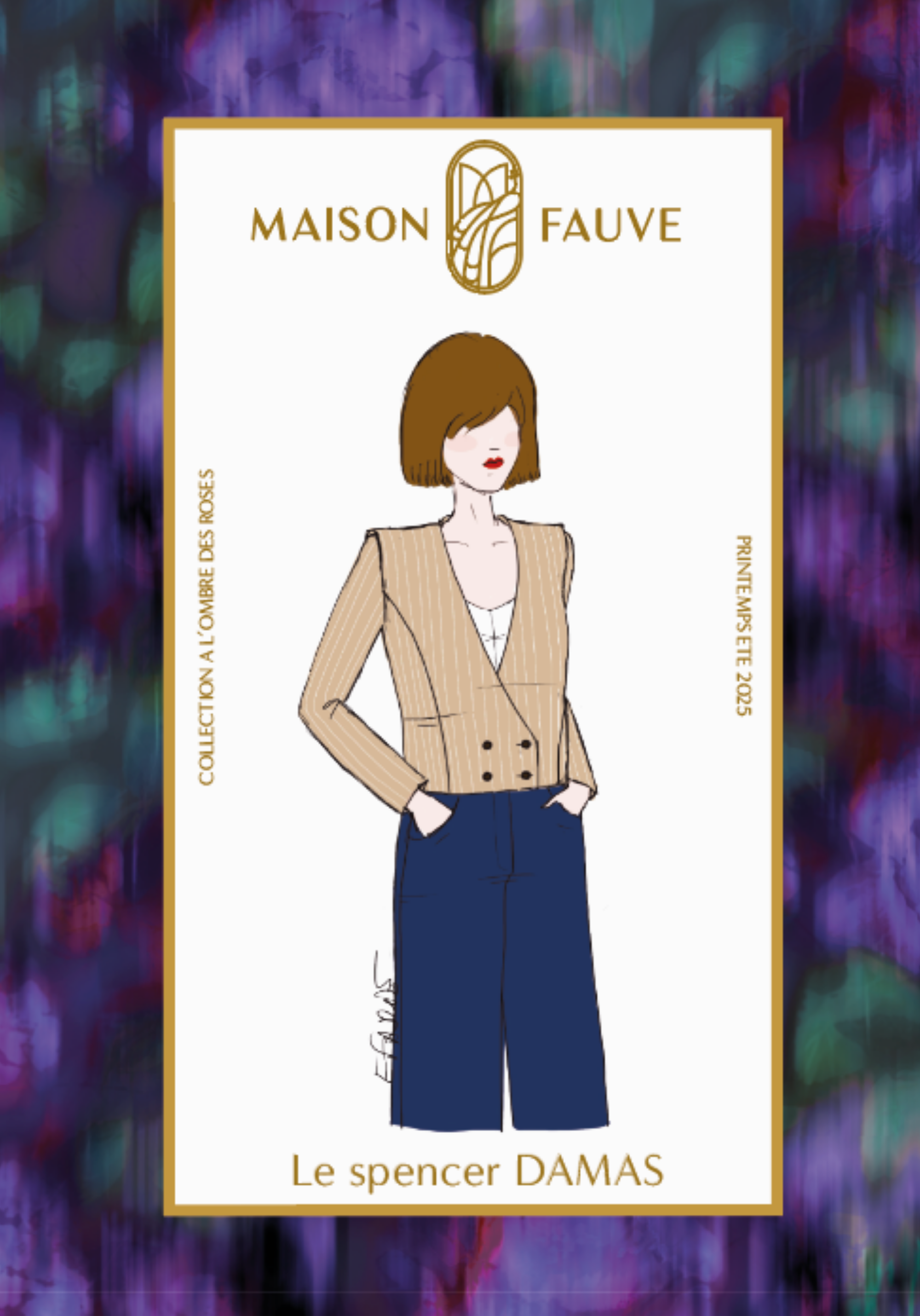 Damas Jacket Sewing Pattern