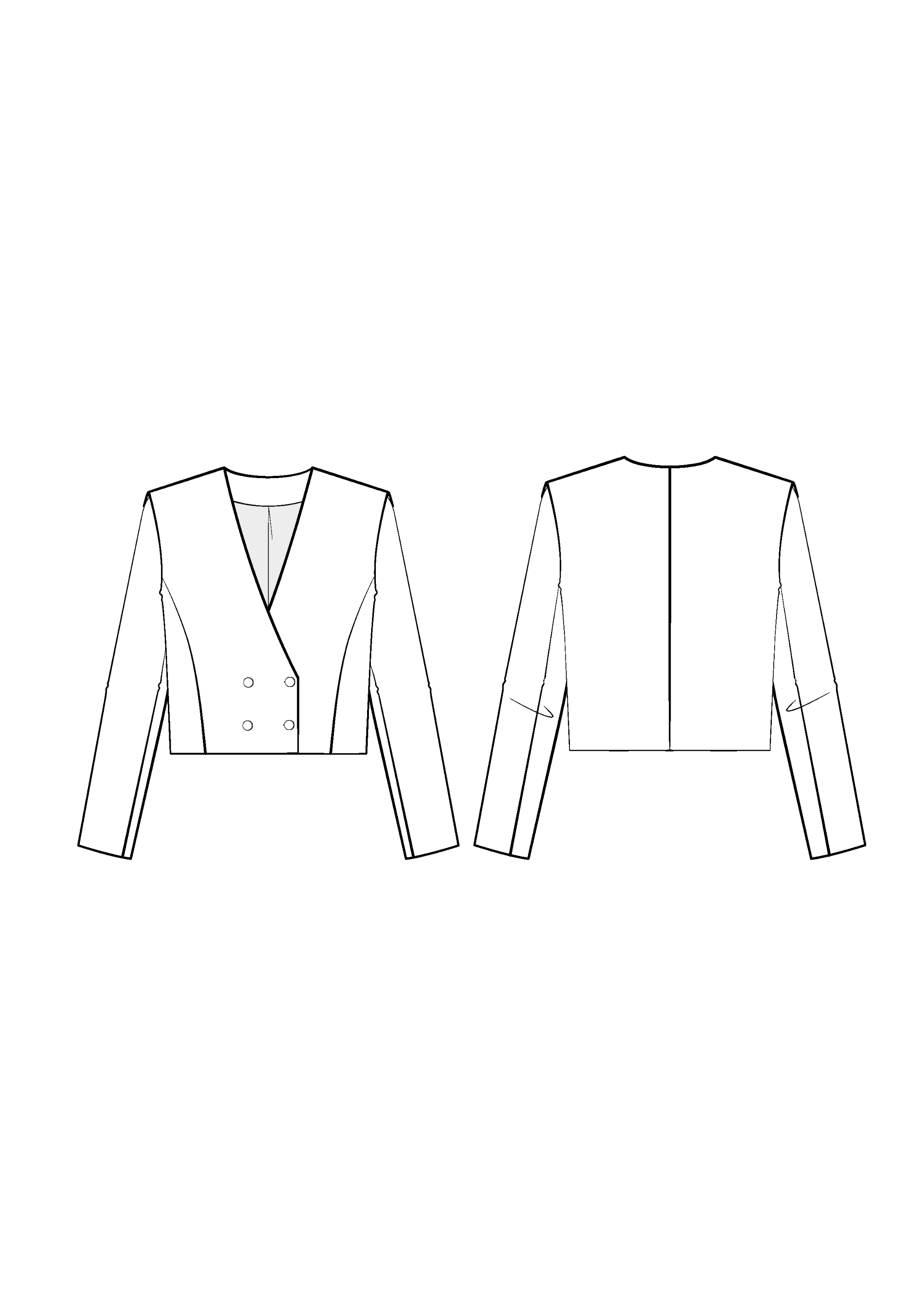 Damas Jacket Sewing Pattern