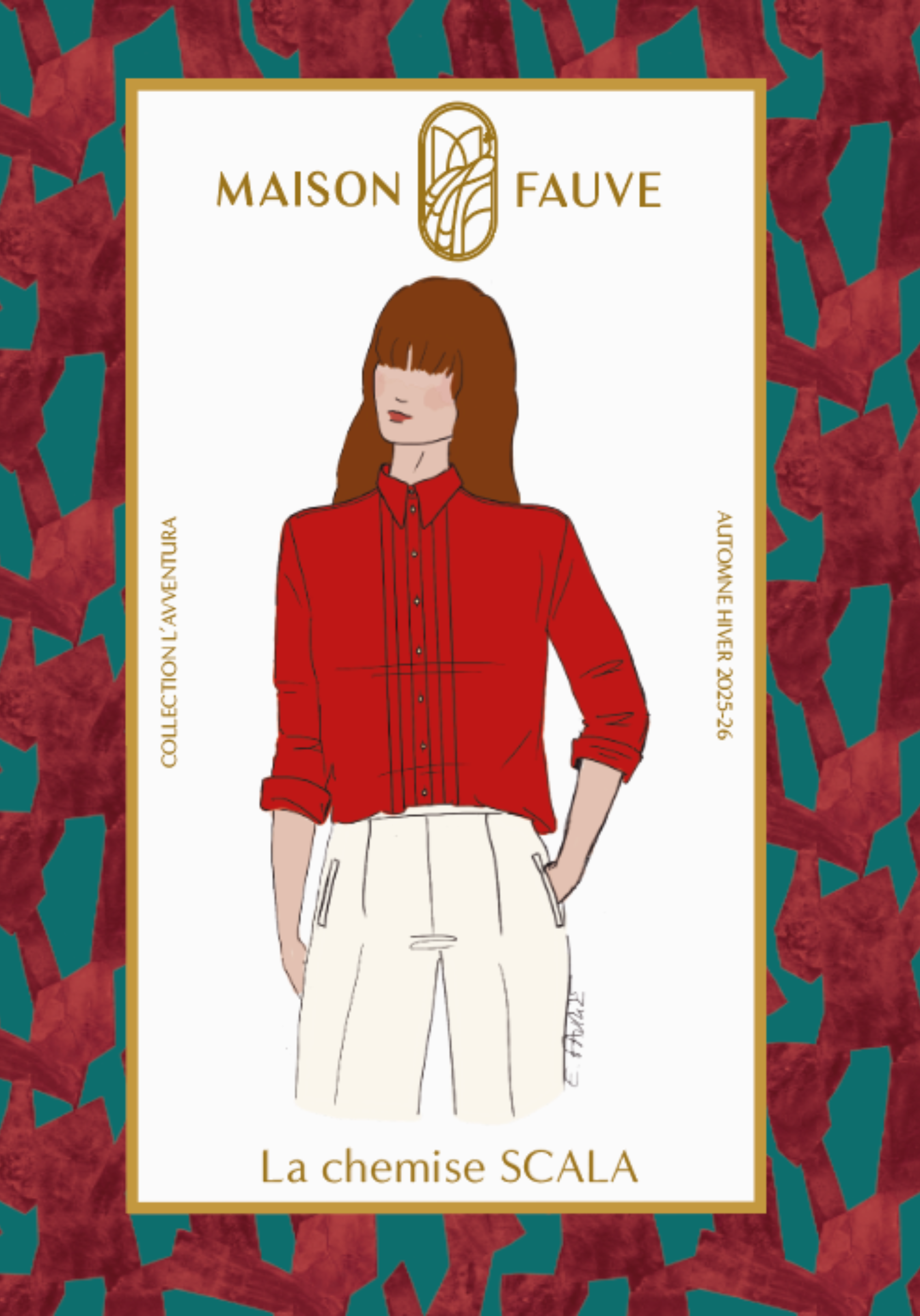 Scala Shirt Sewing Pattern